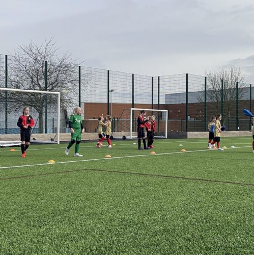 Girls Biggest Ever Football Session 2025
